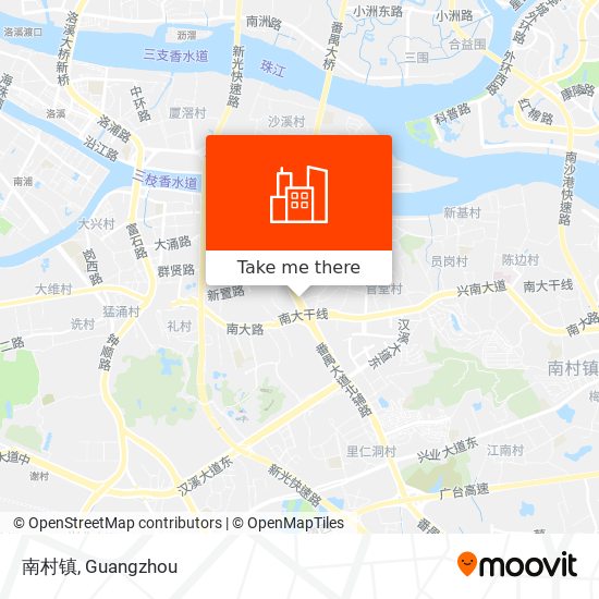 南村镇 map