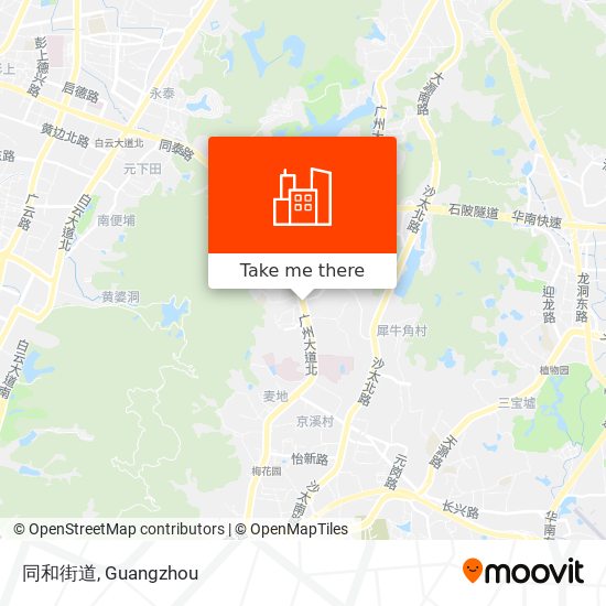 同和街道 map
