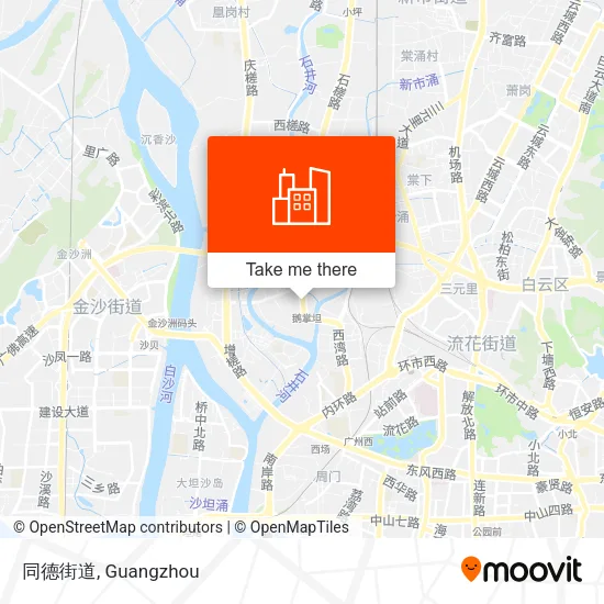 同德街道 map