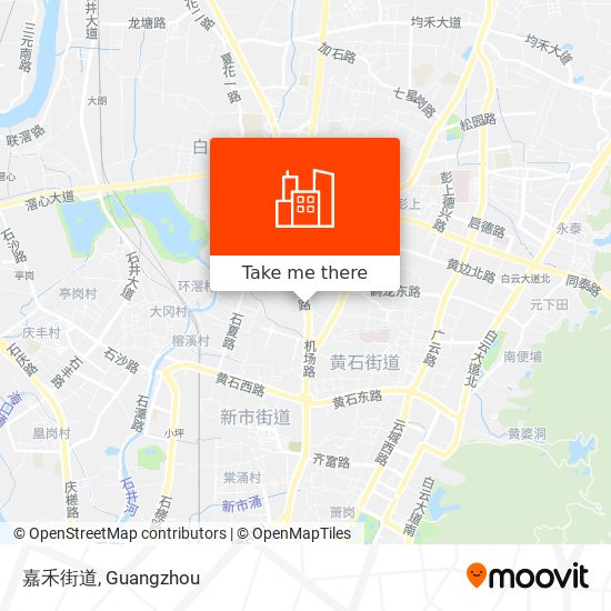 嘉禾街道 map