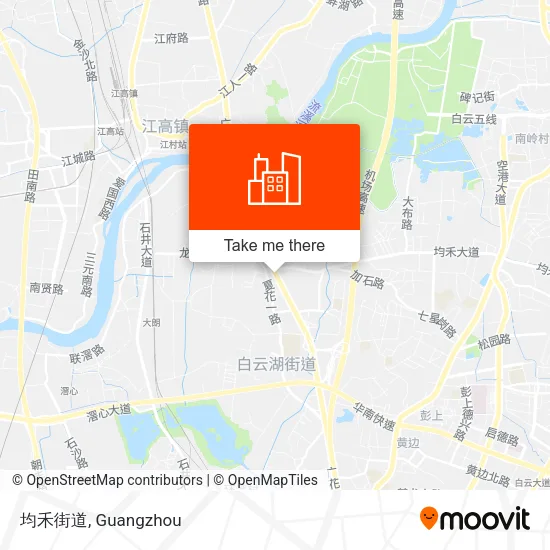 均禾街道 map