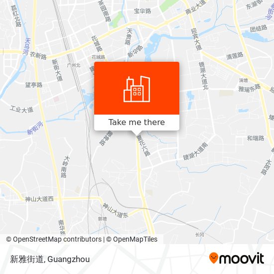 新雅街道 map