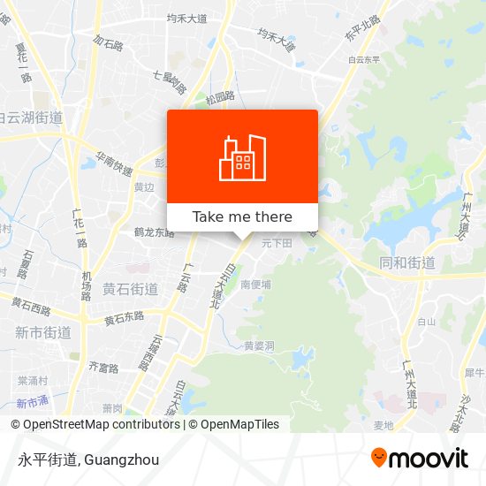永平街道 map