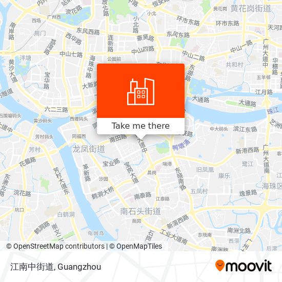 江南中街道 map