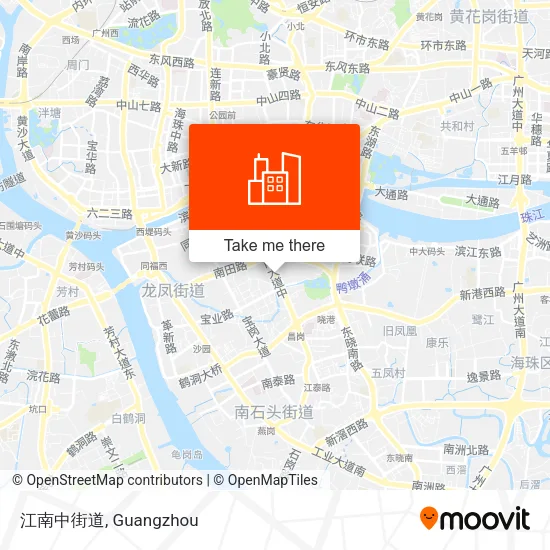 江南中街道 map