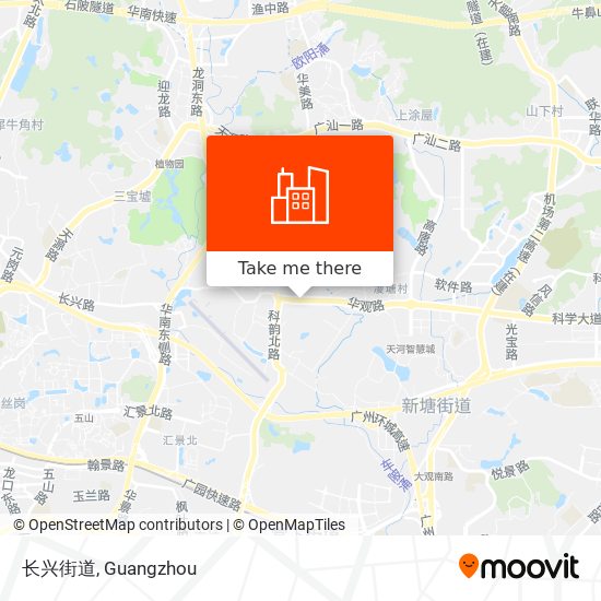 长兴街道 map