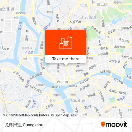 龙津街道 map