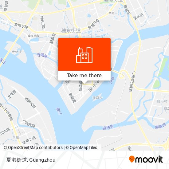 夏港街道 map