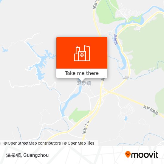 温泉镇 map