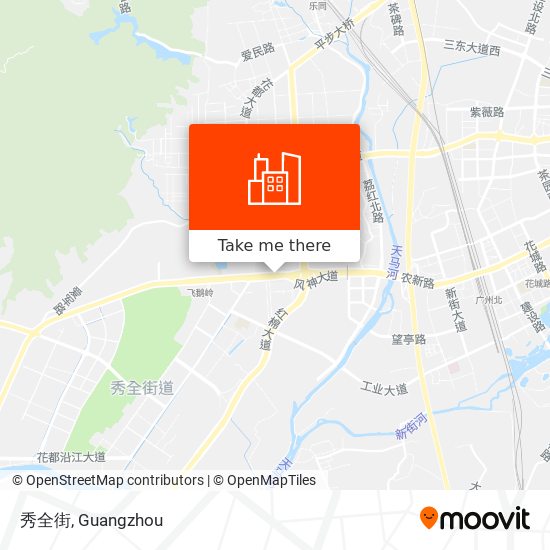 秀全街 map