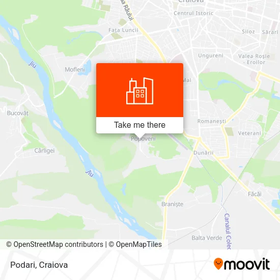 Podari map