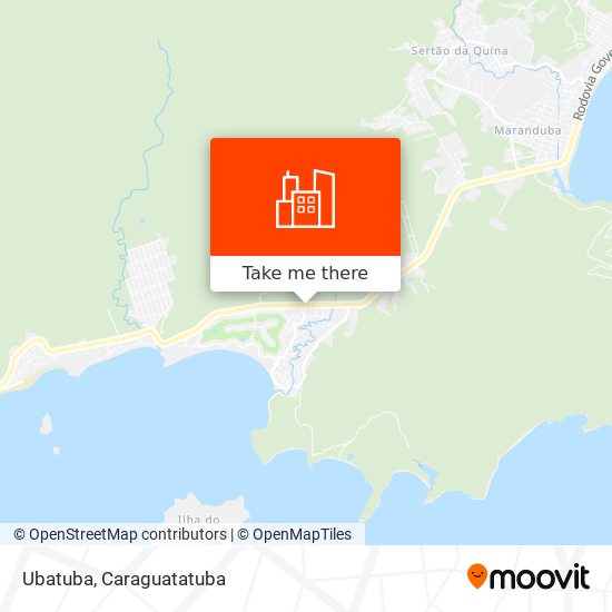 Ubatuba map