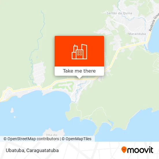 Ubatuba map