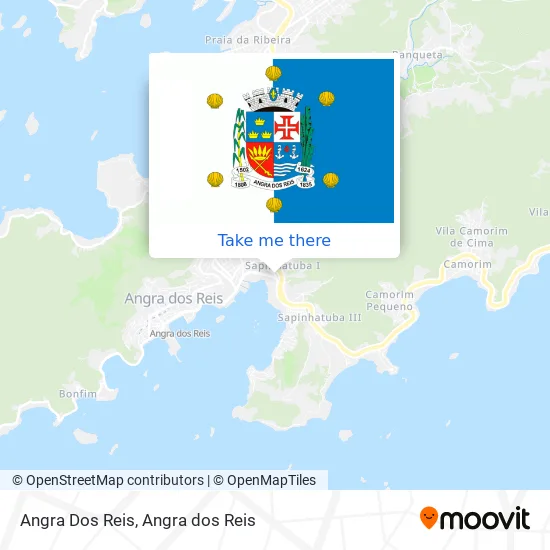 Angra Dos Reis map