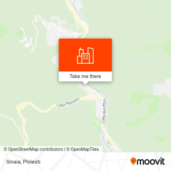 Sinaia map