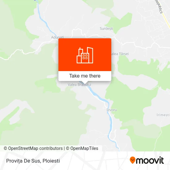 Provița De Sus map