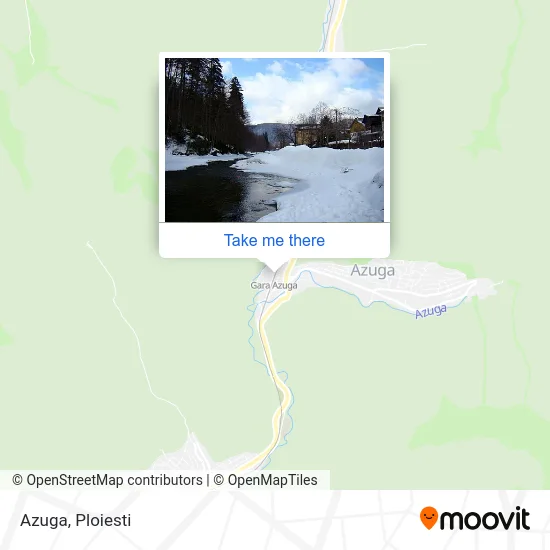 Azuga map