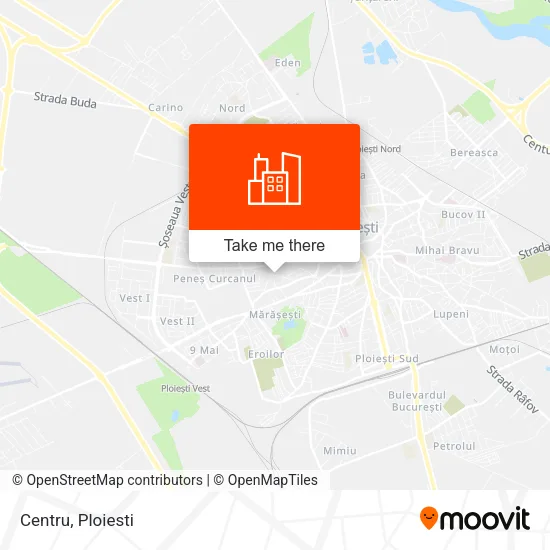 Centru map