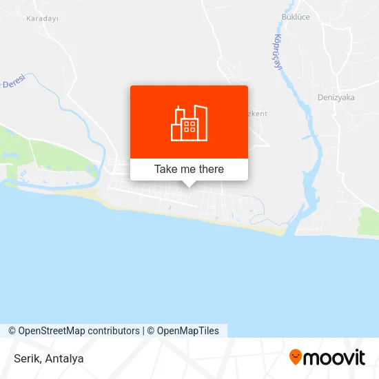 Serik map