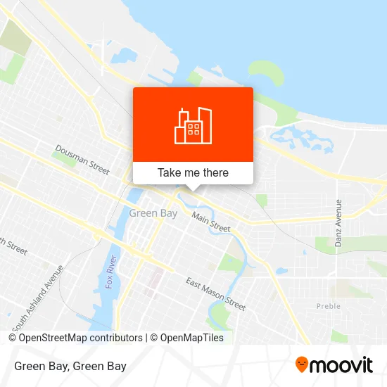 Green Bay map