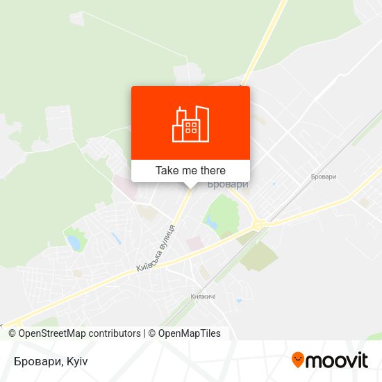 Бровари map
