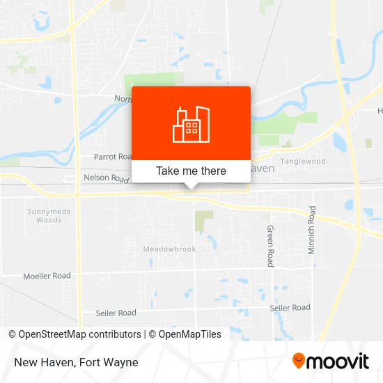 New Haven map