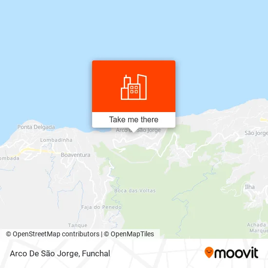 Arco De São Jorge map