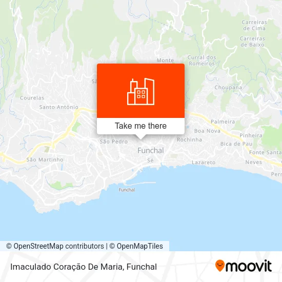 Imaculado Coração De Maria map