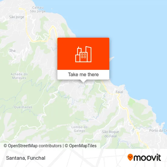 Santana map