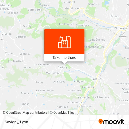 Savigny map