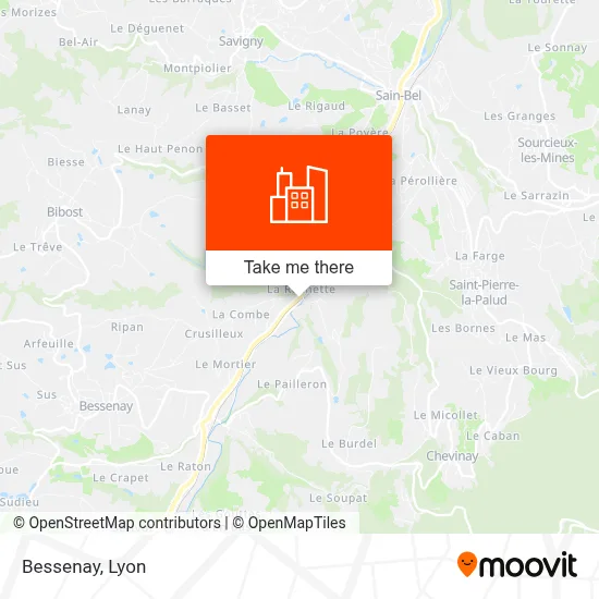 Bessenay map