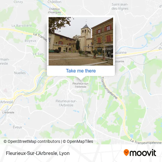 Fleurieux-Sur-L'Arbresle map