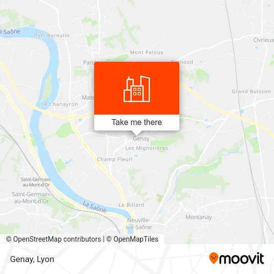 Genay map