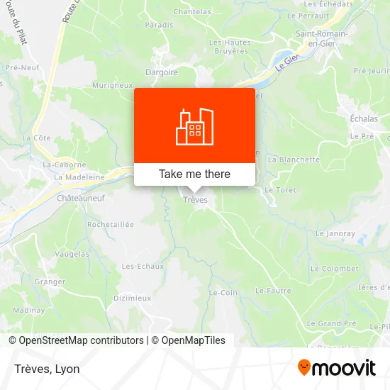 Trèves map