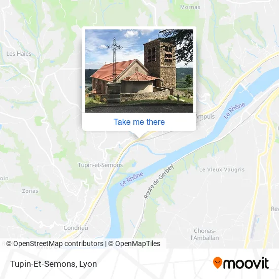 Tupin-Et-Semons map
