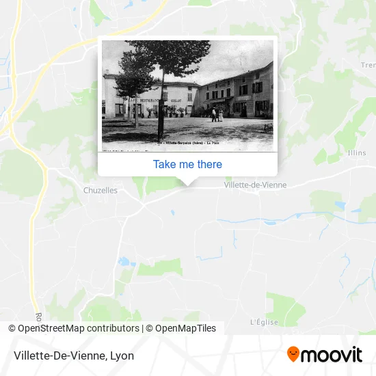 Villette-De-Vienne map