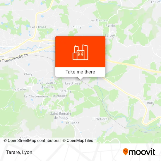 Tarare map