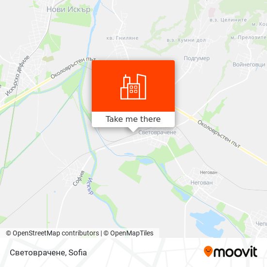 Световрачене map