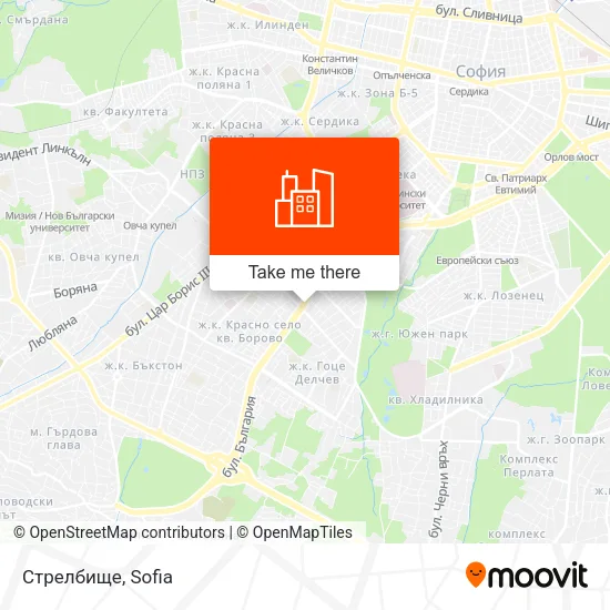 Карта Стрелбище