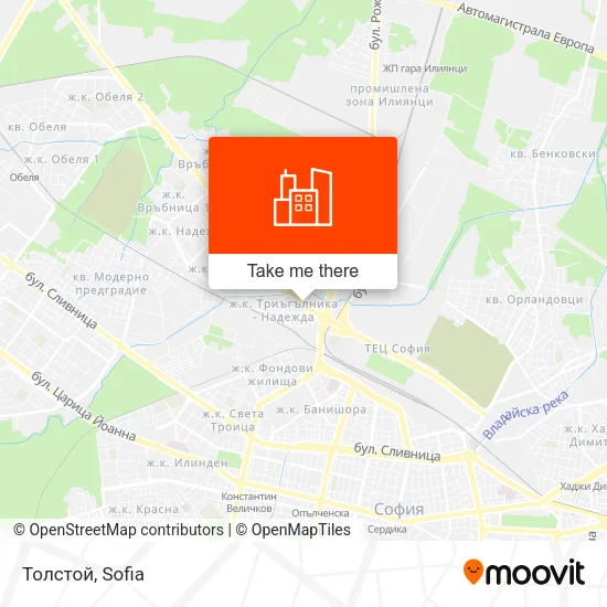 Карта Толстой