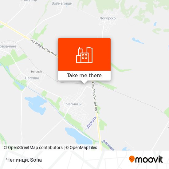 Чепинци map