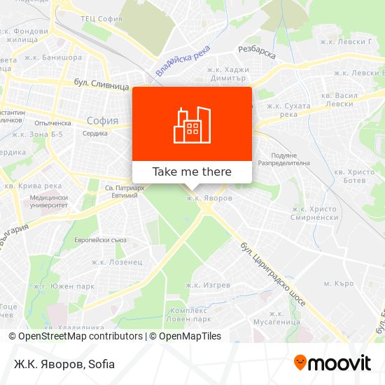 Ж.К. Яворов map