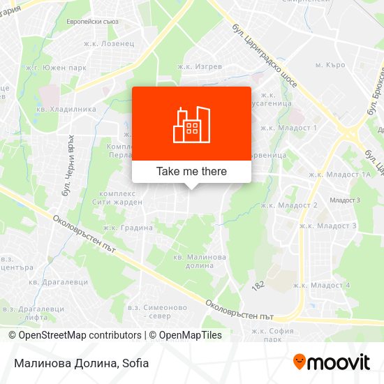 Малинова Долина map