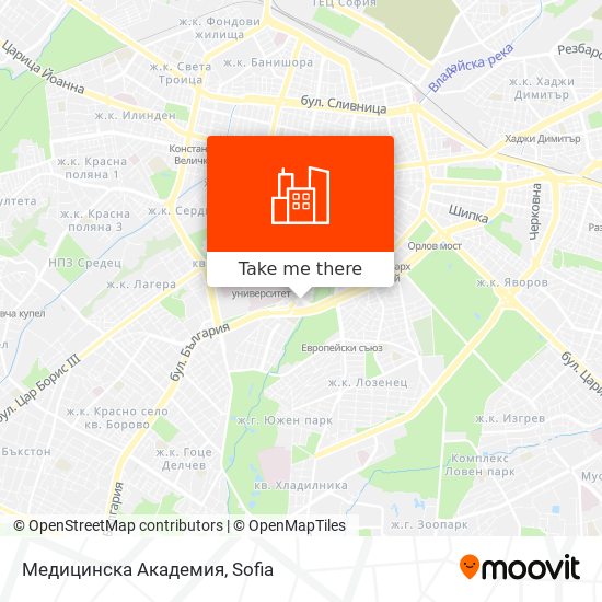 Медицинска Академия map