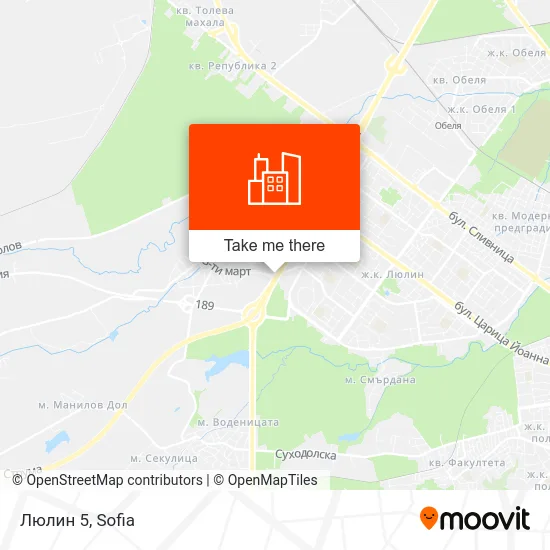 Карта Люлин 5