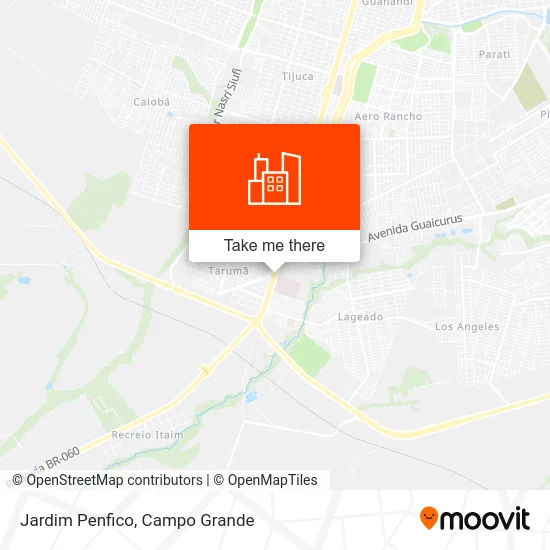 Jardim Penfico map