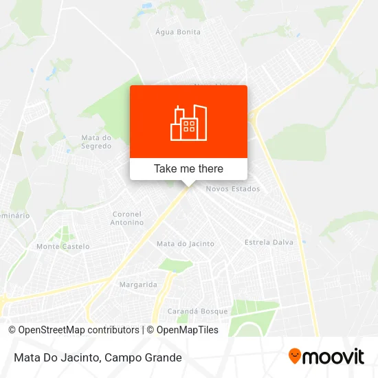 Mata Do Jacinto map