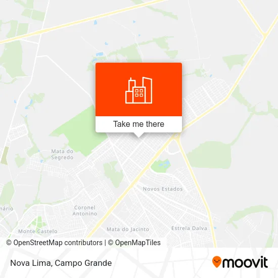 Nova Lima map