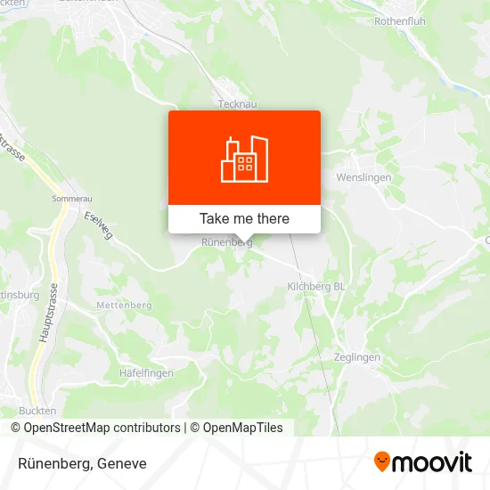 Rünenberg map