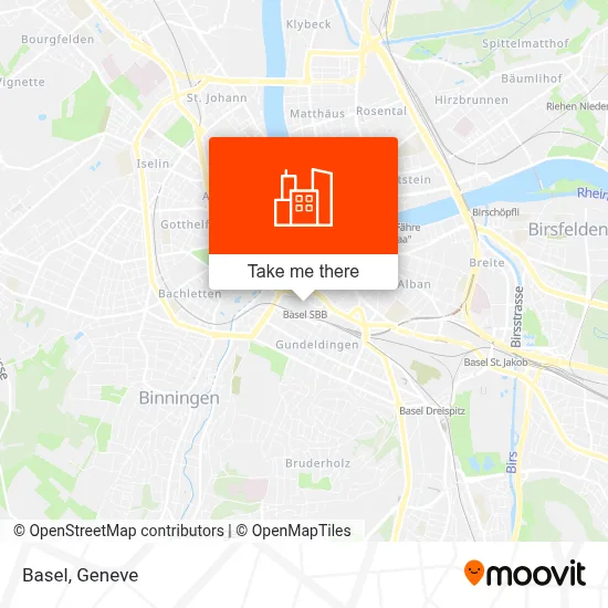 Basel map